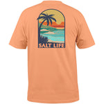 Men's SaltLife Paradise By Numbers T-Shirt - GRAPEFRUIT