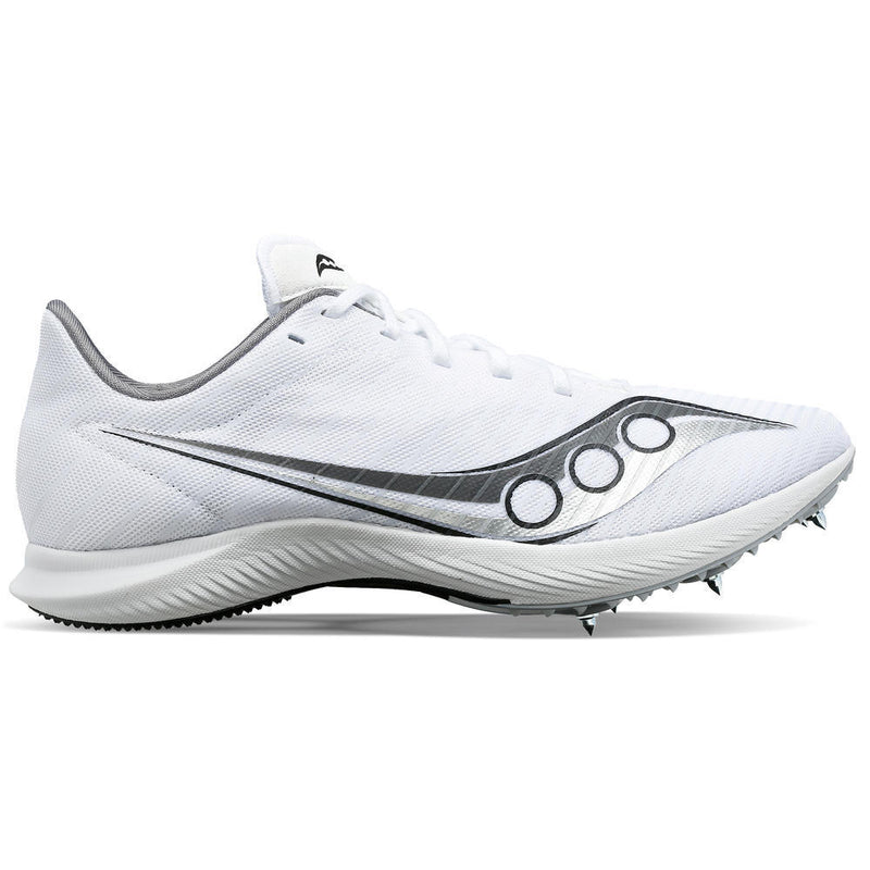 Men's Saucony Velocity MP Track Spikes - WHITE