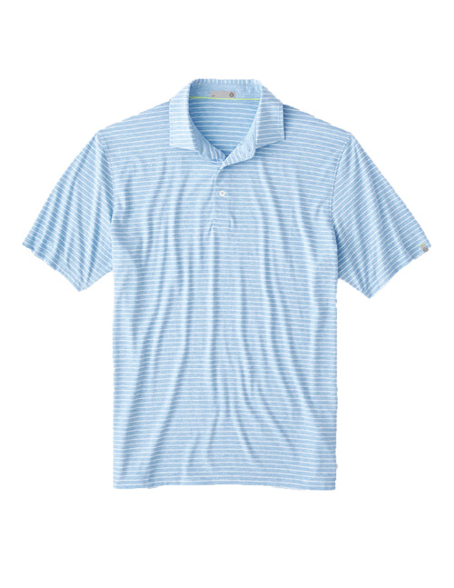 Men's Tasc Brookline Stripe Cloud Polo - 462POLAR