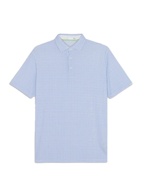 Men's Tasc Tiles Cloud Polo - 489 - BLUE BEYOND