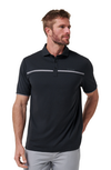 Men's TravisMathew Flight Plan Polo - 0BLK