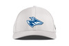 Men's UNK Loper Branded Bills Curved Performance Hat - WHITE
