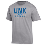 Men's UNK Lopers Block T-Shirt - 950HGREY