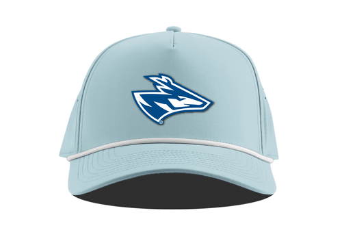 Men's UNK Lopers Branded Bills Curved 5 Panel Rope Hat - SKYBLUE