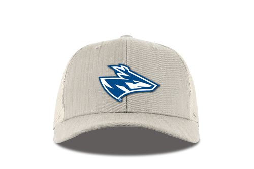 Men's UNK Lopers Branded Bills  Curved Trucker Hat - BEIGE