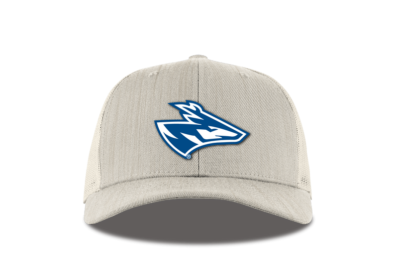 Men's UNK Lopers Branded Bills  Curved Trucker Hat - BEIGE