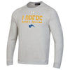 Men's UNK Lopers Under Armour All Day Strike-thru Crew - 900 - SILVER