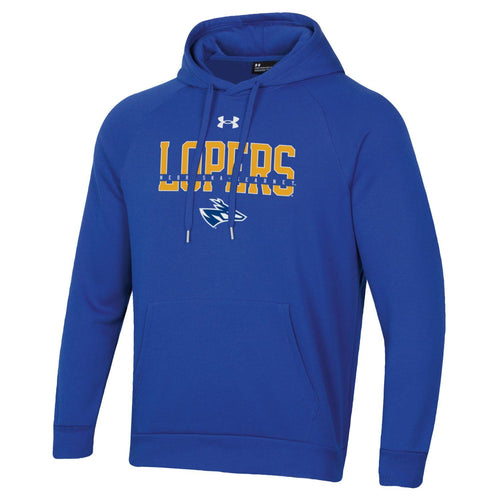 Men's UNK Lopers Under Armour All Day Strike-thru Hoodie - 148ROYAL