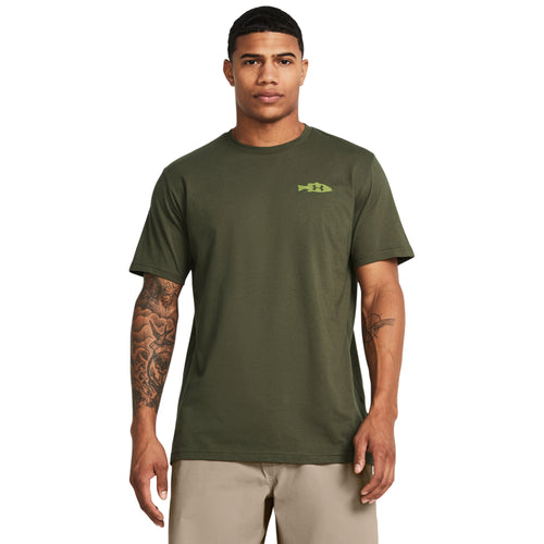 Men's Under Armour Bass T-Shirt - 390 - GREEN