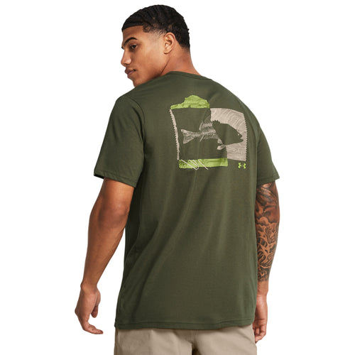 Men's Under Armour Bass T-Shirt - 390 - GREEN