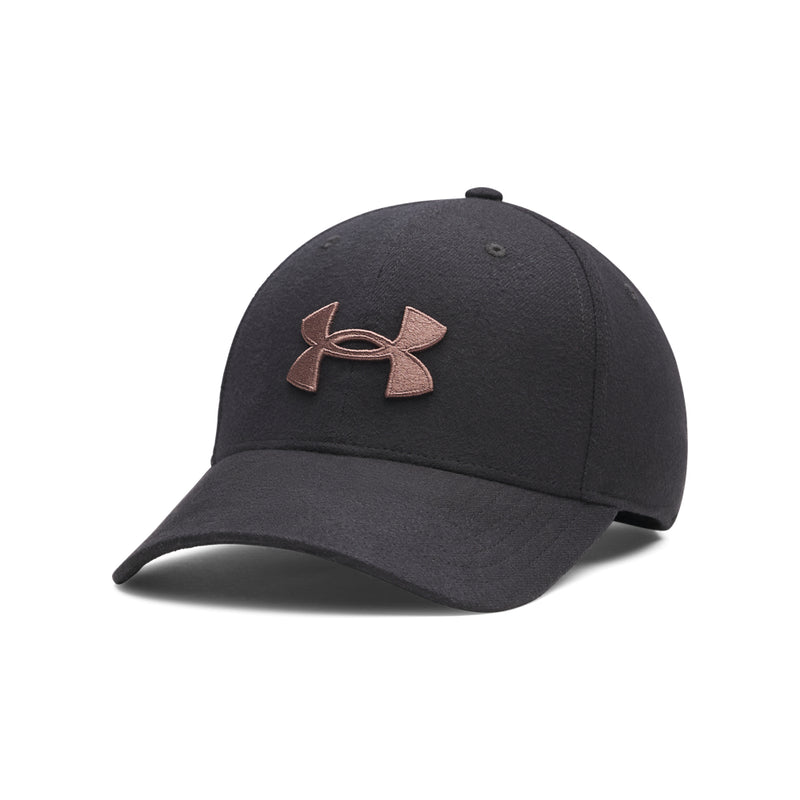 Men's Under Armour Blitzing Low Brushed Hat - 022 - BLACK