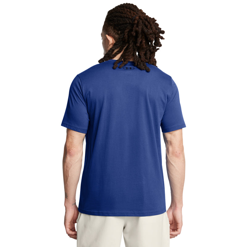 Men's Under Armour Boxed Sports T-Shirt - 432 - TECH BLUE