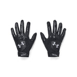 Men's Under Armour Clean Up Batting Gloves - 004 - BLACK
