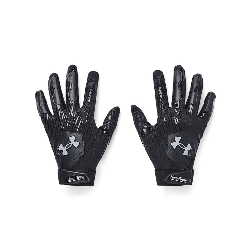 Men's Under Armour Clean Up Batting Gloves - 004 - BLACK