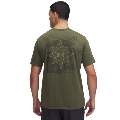 Men's Under Armour Compass T-Shirt - 390 - GREEN