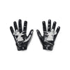 Men's Under Armour F8 Football Gloves - 001 - BLACK