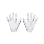 Men's Under Armour F8 Football Gloves - 100 - WHITE/BLACK