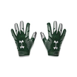 Men's Under Armour F8 Football Gloves - 301 - GREEN