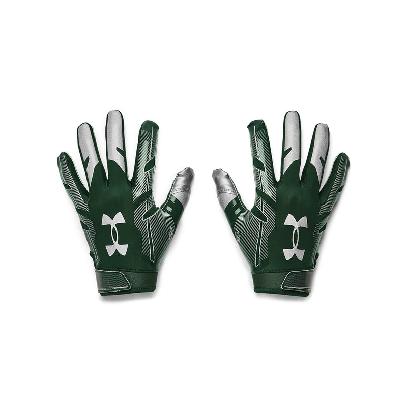 Men's Under Armour F8 Football Gloves - 301 - GREEN