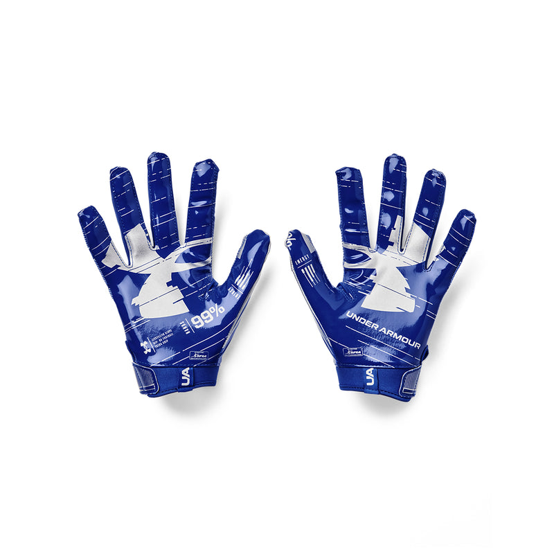 Men's Under Armour F8 Football Gloves - 400ROYAL