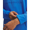 Men's Under Armour Fleece Embossed Hoodie - 402BLUE