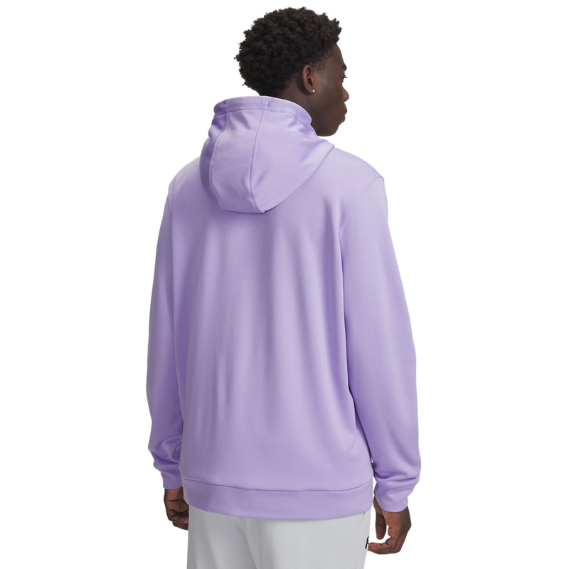 Men's Under Armour Fleece Embossed Hoodie - 538BLUE