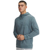 Men's Under Armour Fleece Embossed Hoodie - 587 - JASPER BLUE