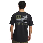 Men's Under Armour Freedom Banner T-Shirt - 001 - BLACK