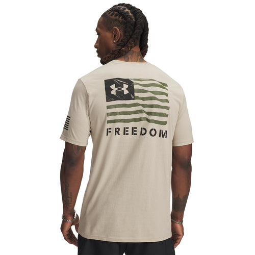 Men's Under Armour Freedom Banner T-Shirt - 290SAND