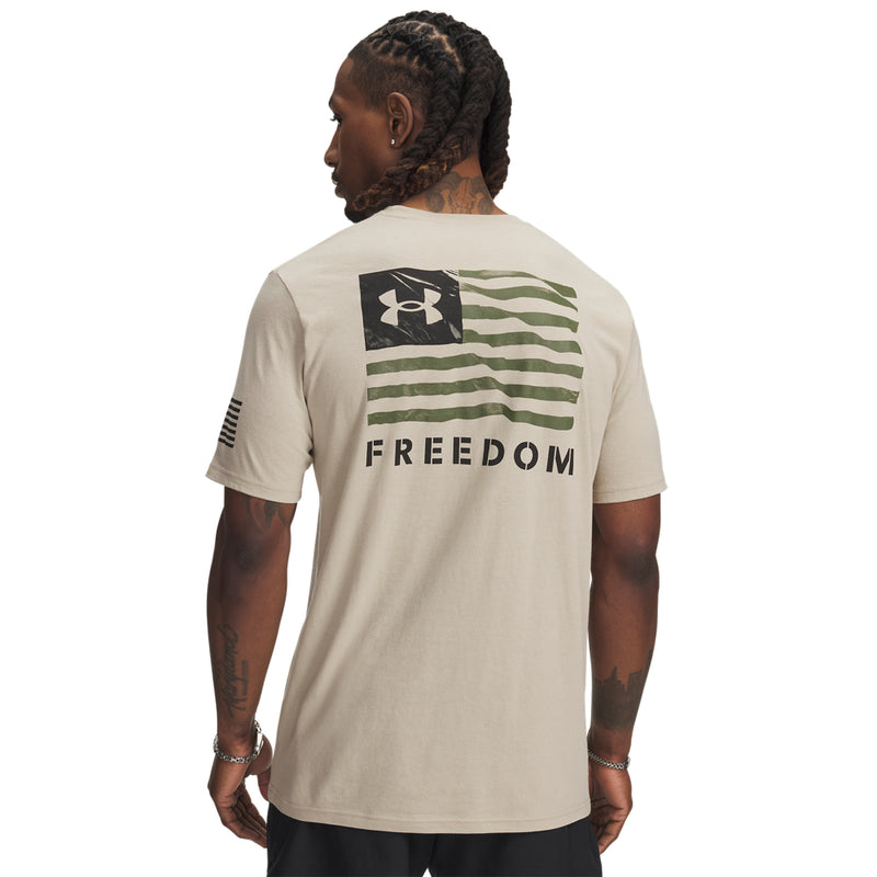 Men's Under Armour Freedom Banner T-Shirt - 290SAND