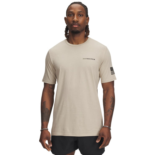 Men's Under Armour Freedom Banner T-Shirt - 290SAND