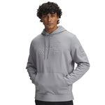 Men's Under Armour Freedom Emboss Hoodie - 035 - STEEL