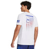 Men's Under Armour Freedom Flag Gradient T-Shirt - 100 - WHITE/BLACK