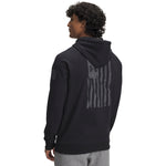 Men's Under Armour Freedom Flag Hoodie - 001 - BLACK