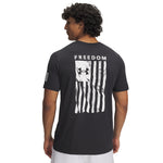 Men's Under Armour Freedom Flag T-Shirt - 001 - BLACK