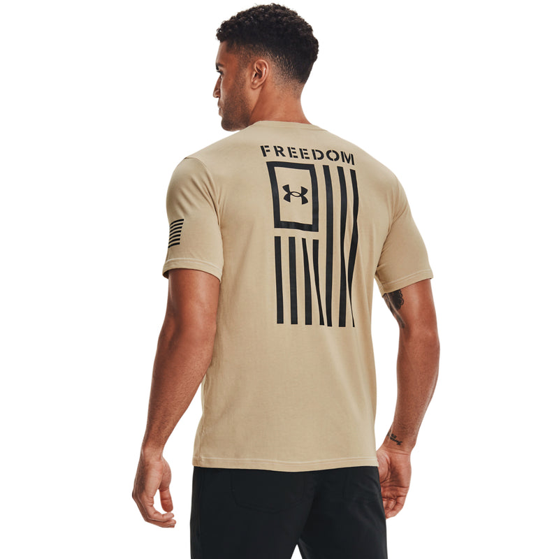 Men's Under Armour Freedom Flag T-Shirt - 290DESER