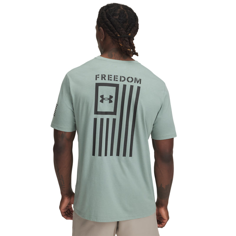 Men's Under Armour Freedom Flag T-Shirt - 348GREEN