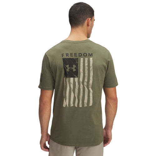 Men's Under Armour Freedom Flag T-Shirt - 390MARIN