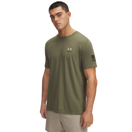 Men's Under Armour Freedom Flag T-Shirt - 390MARIN