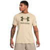 Men's Under Armour Freedom Logo T-Shirt - 290SAND