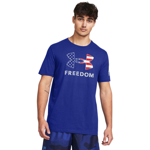 Men's Under Armour Freedom Logo T-Shirt - 400ROYAL