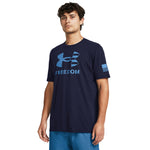 Men's Under Armour Freedom Logo T-Shirt - 410NAVY