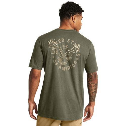 Men's Under Armour Freedom Vintage Eagle T-Shirt - 390MARIN