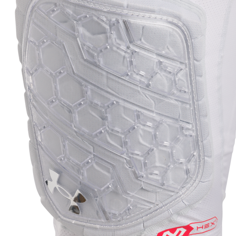 Men's Under Armour Gameday Armour Pro 5-Pad Girdle - WHITE