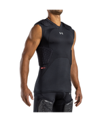 Men's Under Armour Gameday Armour Pro 5-Pad Top - BLACK