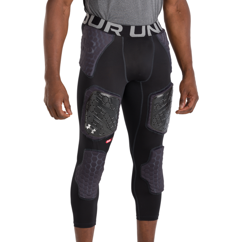 Men's Under Armour Gameday Armour Pro 7-Pad 3/4 Padded Tight - BLACK