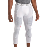 Men's Under Armour Gameday Armour Pro 7-Pad 3/4 Padded Tight - WHITE