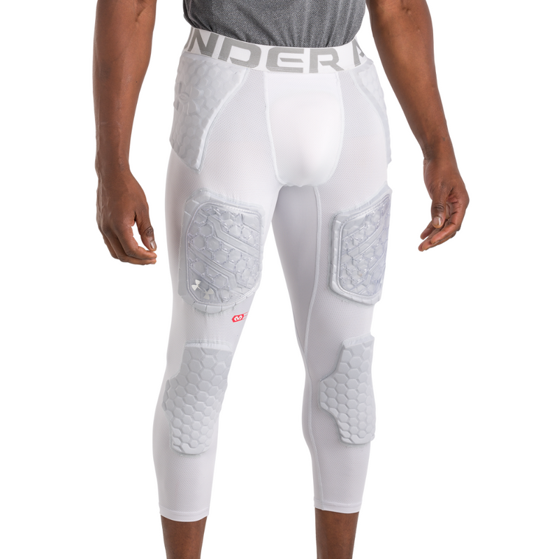 Men's Under Armour Gameday Armour Pro 7-Pad 3/4 Padded Tight - WHITE