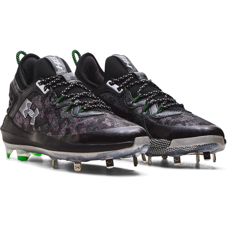 Men's Under Armour Harper 8 Low ST Baseball Cleats - 001 - BLACK