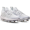 Men's Under Armour Harper 8 Low ST Baseball Cleats - 106 - WHITE